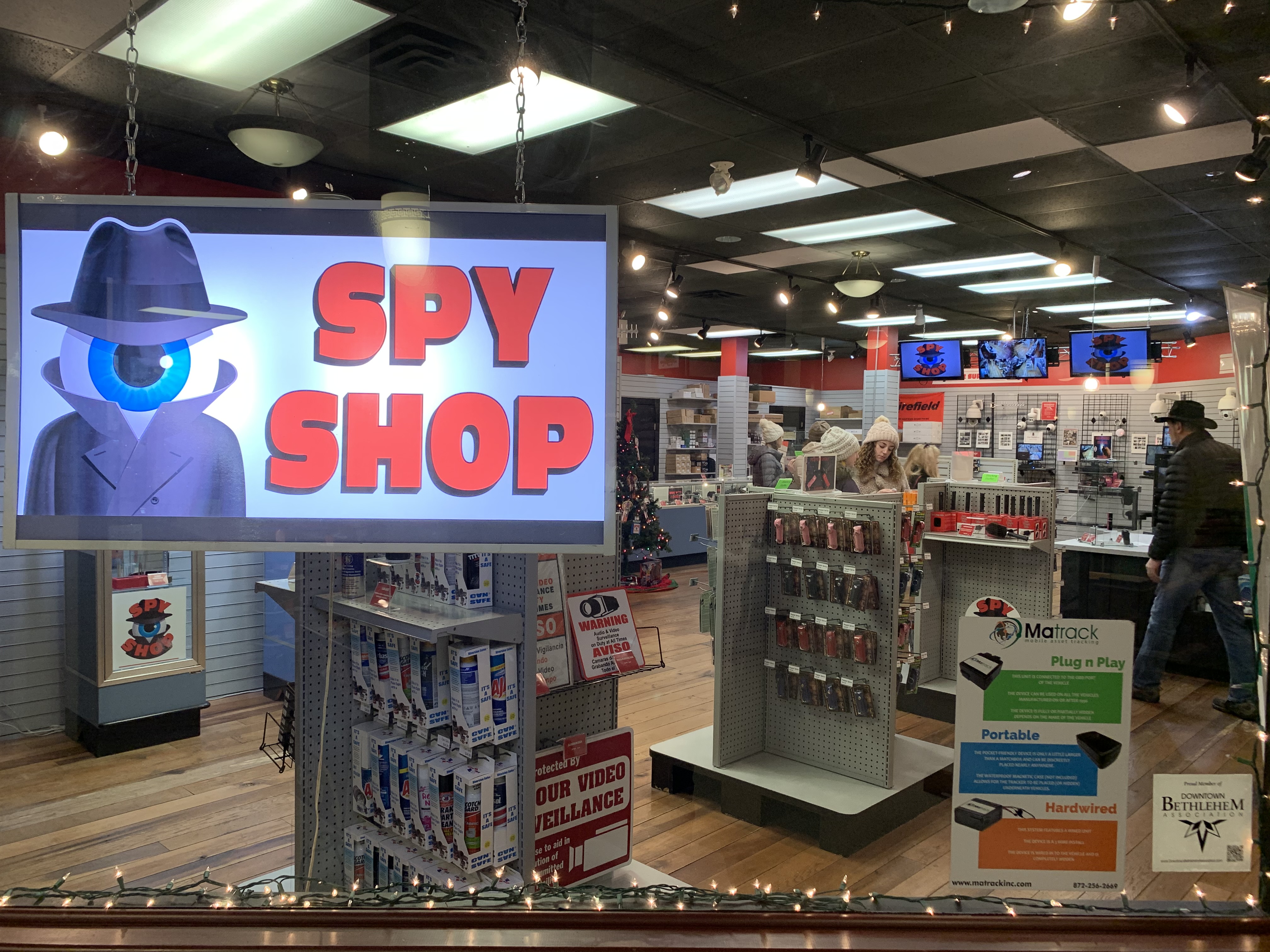 Welcome to the Bethlehem Spy Shop. We 